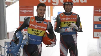 Doppelsitzer Eggert/Benecken gewinnen Weltcup in Sigulda