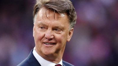 Trainer Louis van Gaal kündigt Karriereende an