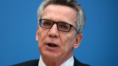 Innenminister de Maizière: „Ein Staat wird die Art des Trauerns nicht vorschreiben“