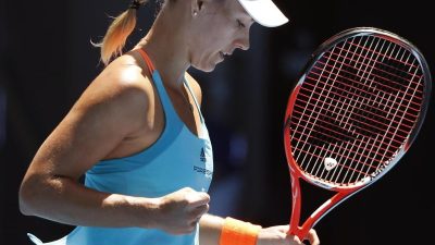 Kerber mit 6:2, 6:7 (3:7), 6:2 gegen Witthöft weiter