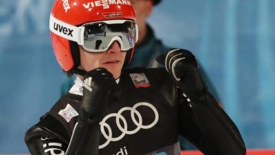 Deutsche Skispringer gewinnen Teamwettbewerb