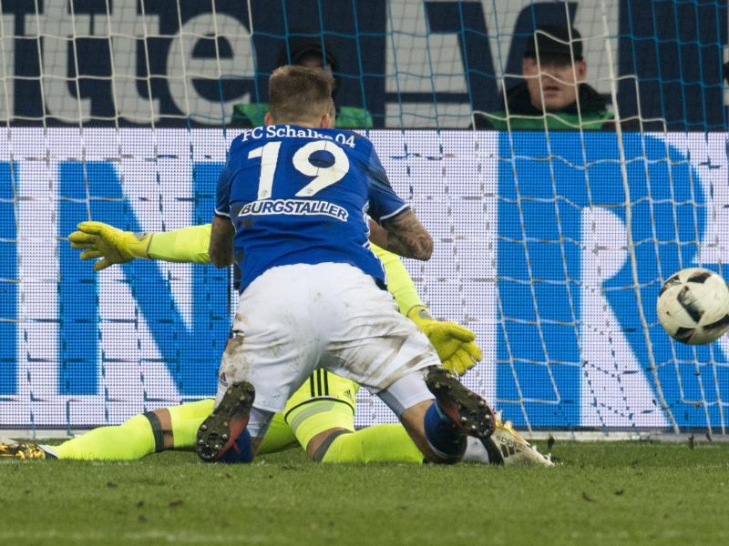 «Joker» Burgstaller bewahrt Schalke vor Fehlstart