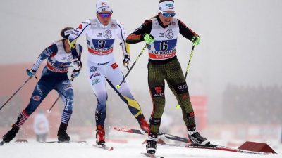 Langlauf-Damen ganz stark: Erstes Weltcup-Podest seit 2010