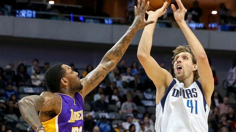 NBA: Nowitzki und Dallas nehmen die LA Lakers auseinander