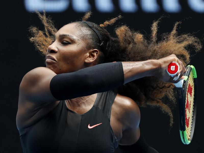 Serena Williams im Australian-Open-Viertelfinale