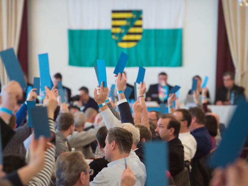 AfD-Landesparteitag in Sachsen schließt einen Journalisten aus