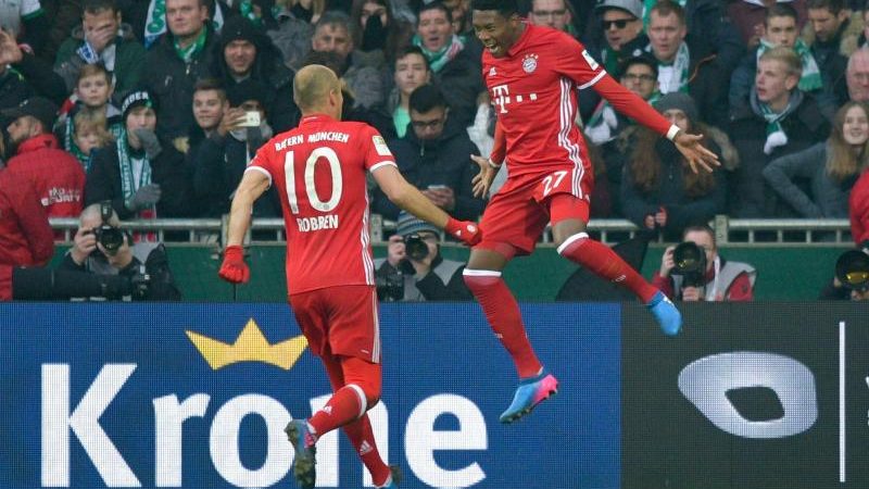 2:1 – Bayern mit Arbeitserfolg in Bremen