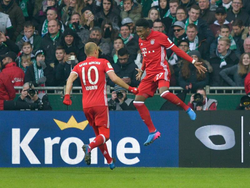 2:1 – Bayern mit Arbeitserfolg in Bremen