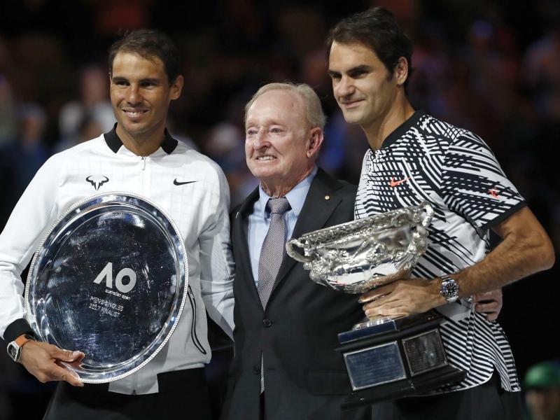Nicht nur die Tenniswelt huldigt Federer und Nadal