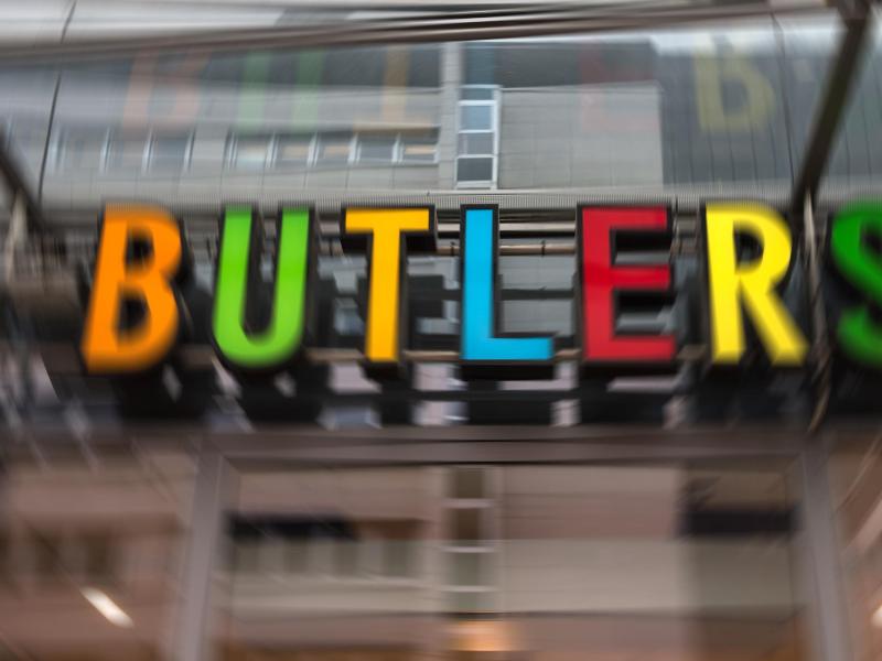 Butlers muss rund hundert Mitarbeiter entlassen