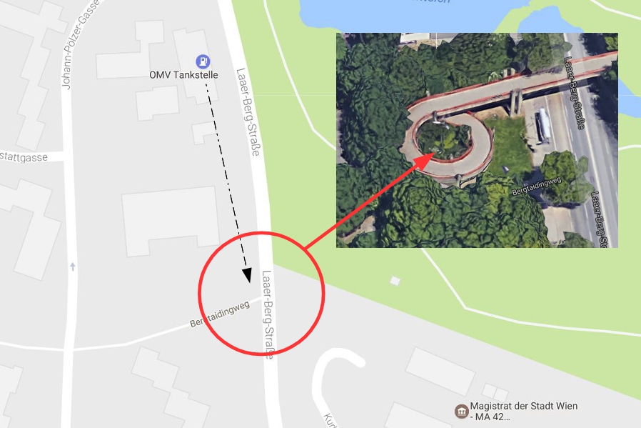 Tragischer Feuerunfall in Wien-Favoriten. Foto: GoogleMaps/EPT