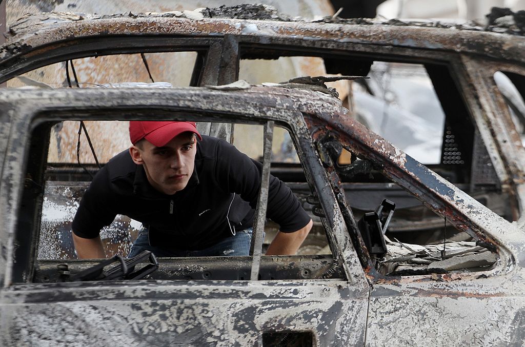 Autobombe tötet Militärchef der nicht anerkannten Volksrepublik Luhansk in der Ostukraine