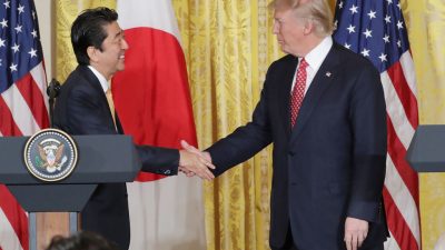 Präsident Trump betont Interesse an freiem und fairem Handel mit Japan