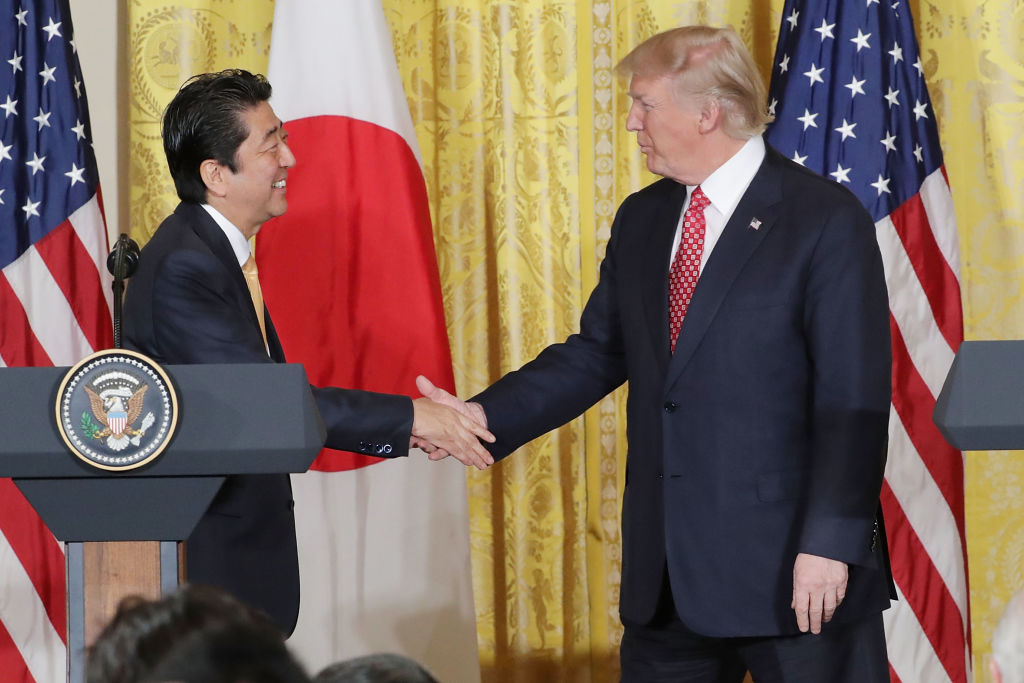 Präsident Trump betont Interesse an freiem und fairem Handel mit Japan