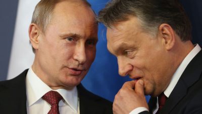 Pressekonferenz im Livestream: Putin und Orban sprechen über Vertiefung ihrer wirtschaftlichen Zusammenarbeit