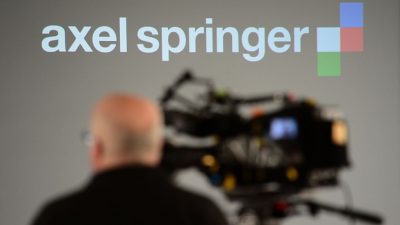 US-Investmentfonds KKR hält jetzt mehr als 20 Prozent der Anteile an Axel Springer