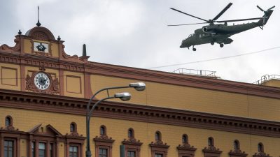 Ein Toter und drei Verletzte nach Explosion in russischem Geheimdienstgebäude