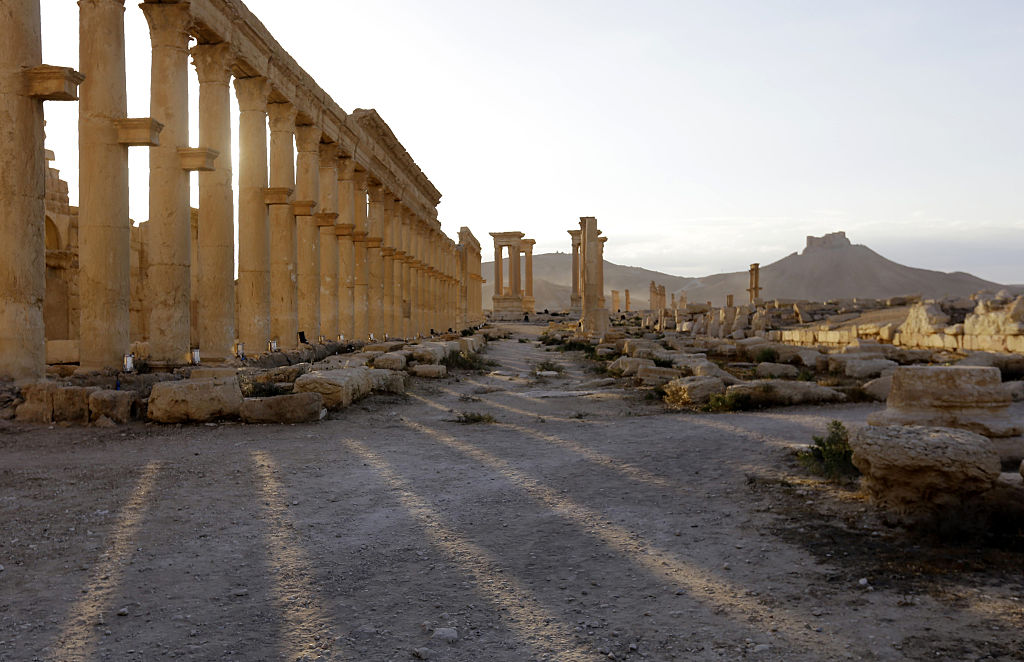 IS zerstört Unesco-Weltkulturerbe in Syrien: Russische Armee veröffentlicht neue Bilder von der Zerstörung Palmyras