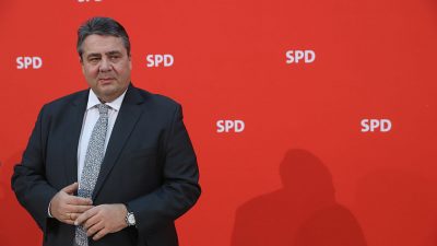 Forschungsreisender Sigmar Gabriel auf unbekanntem Terrain