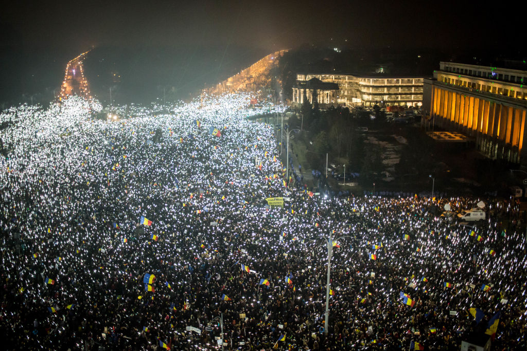 500.000 Menschen demonstrieren trotz Dekret-Rücknahme gegen rumänische Regierung
