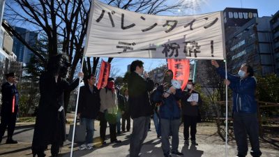 Japanische Marxisten wollen Valentinstag abschaffen