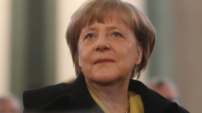 Hoffnung auf bessere „Gesprächsatmosphäre“: Merkel nimmt Chefs von Siemens und BMW mit zu Trump