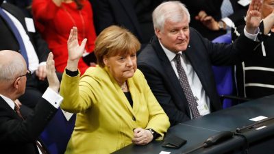 Merkel: Steinmeier wird „hervorragender“ Bundespräsident in schwierigen Zeiten