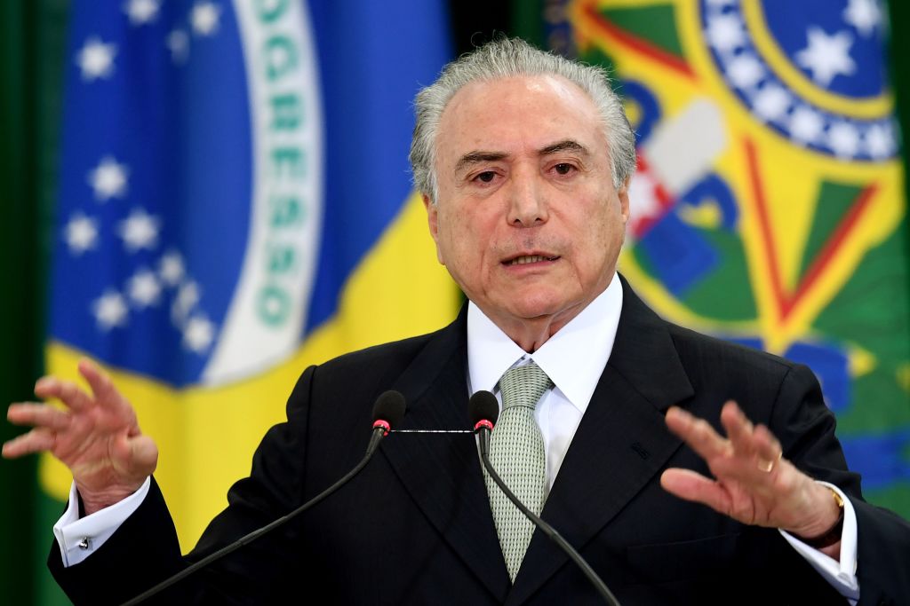 Korruption in Brasilien: Zustimmungsrate für Präsidenten Temer sinkt auf 10,3 Prozent