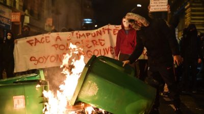 Antifa und Migranten liefern sich Kämpfe mit der Polizei – Erstmals auch in Pariser Innenstadt