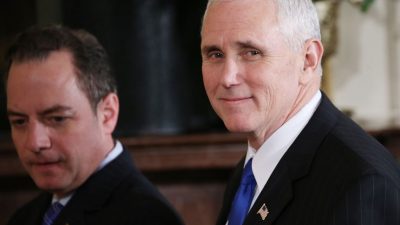 US-Vizepräsident Pence trifft erstmals EU-Spitzenvertreter