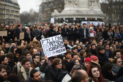 Demonstrationen gegen Korruption in der Politik in mehreren Städten Frankreichs