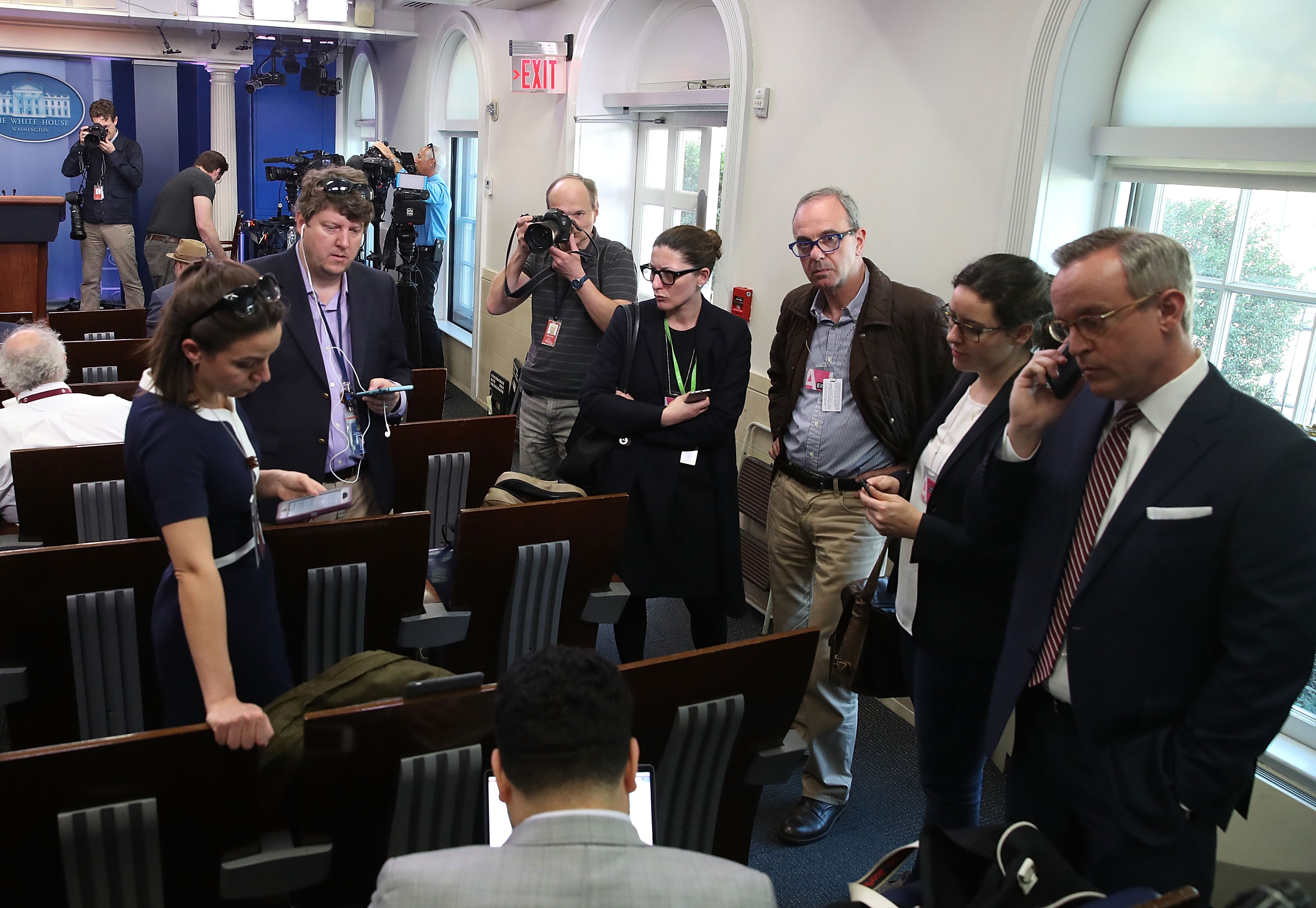 Medien gegen Trump: Weißes Haus schließt „New York Times“ und CNN von Meeting aus