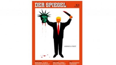 Schockierendes „Spiegel“-Cover mit Trump als Henker sorgt in Netz für Aufsehen