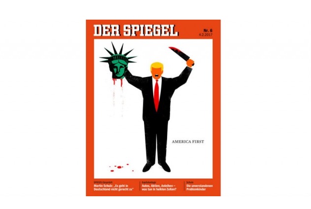 Schockierendes „Spiegel“-Cover mit Trump als Henker sorgt in Netz für Aufsehen