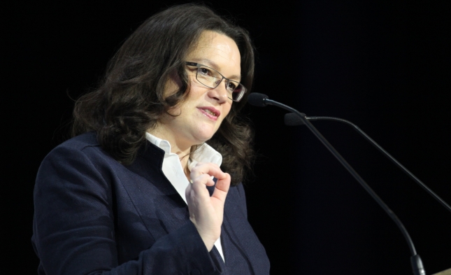 Nahles schlägt „Pakt für anständige Löhne“ vor