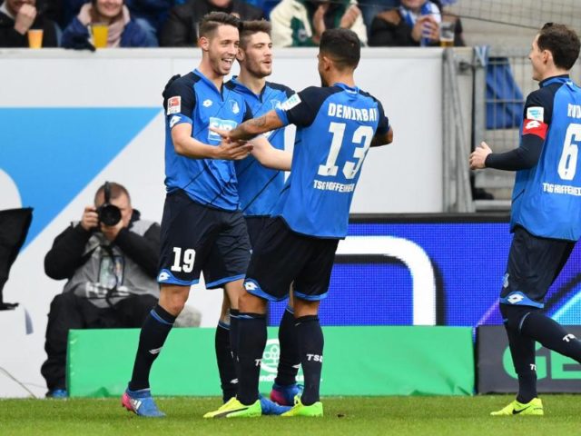 Hoffenheim besiegte Mainz klar mit 4:0. Foto: Uwe Anspach/dpa