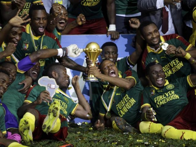 Kamerun ist zum fünften Mal Afrikameister. Foto: Sunday Alamba/dpa