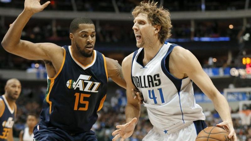 NBA: Dallas und Nowitzki siegen nach Aufholjagd gegen Utah