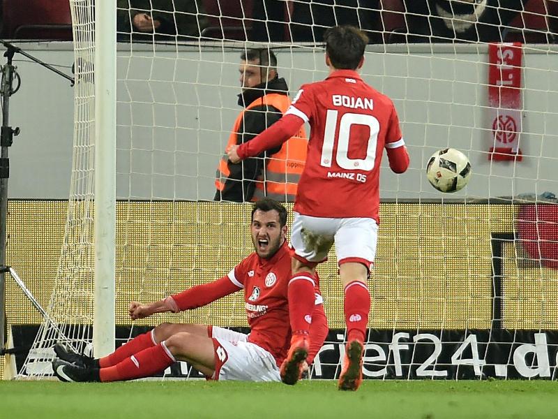 Aufatmen bei Mainz 05: Wichtiger Sieg bei Bojan-Debüt