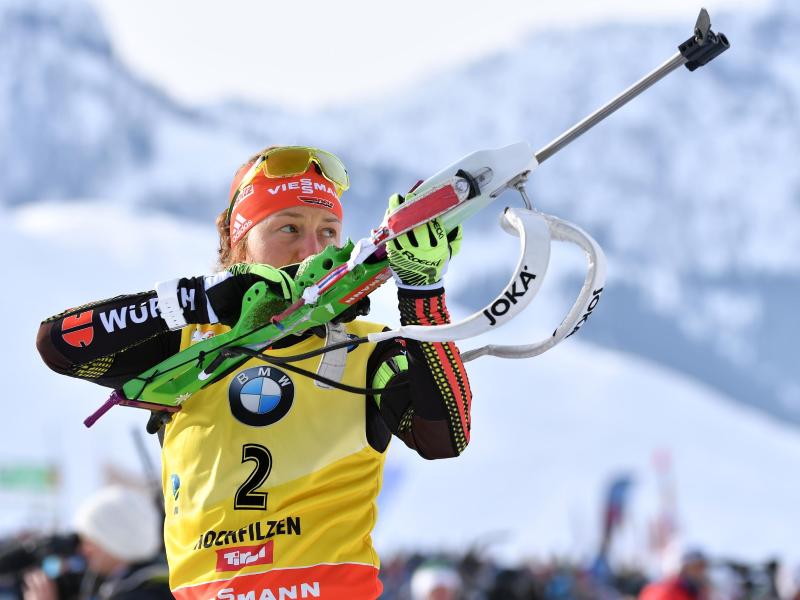 Laura Dahlmeier gewinnt WM-Titel in der Biathlon-Verfolgung