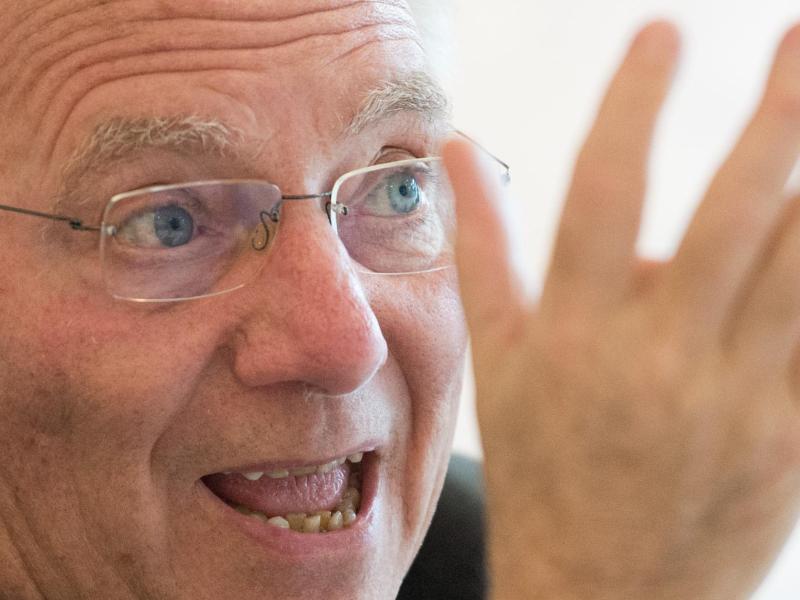 Schäuble warnt vor Lockerung von Finanzmarktregeln