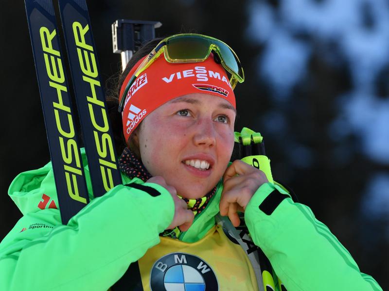 Biathlon-Star Dahlmeier wieder fit