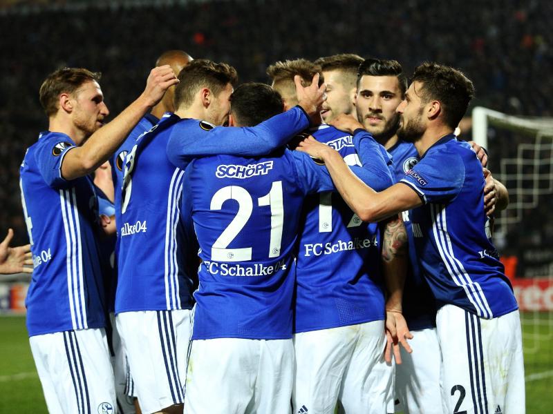 Schalke in Europa League auf Achtelfinal-Kurs
