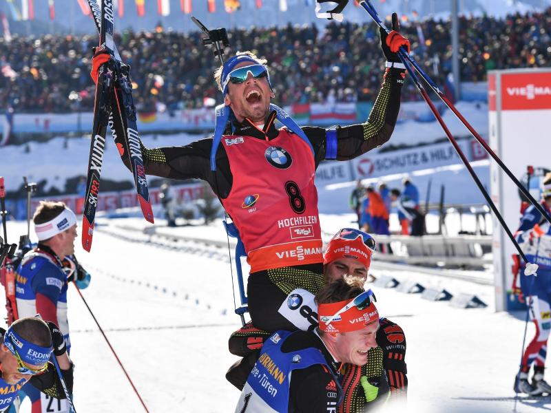 Biathlon-WM: Goldener Abschluss dank Dahlmeier und Schempp