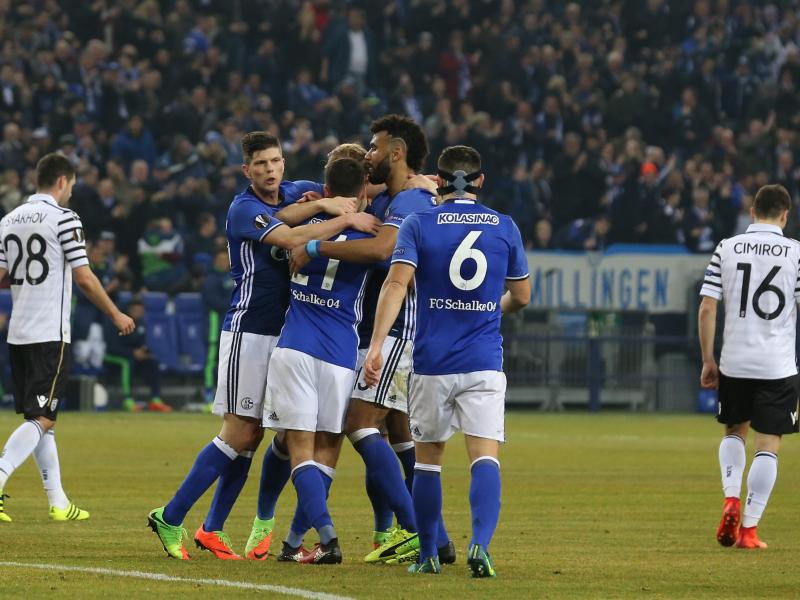 Schalkes 1:1 gegen Saloniki reicht fürs Achtelfinale