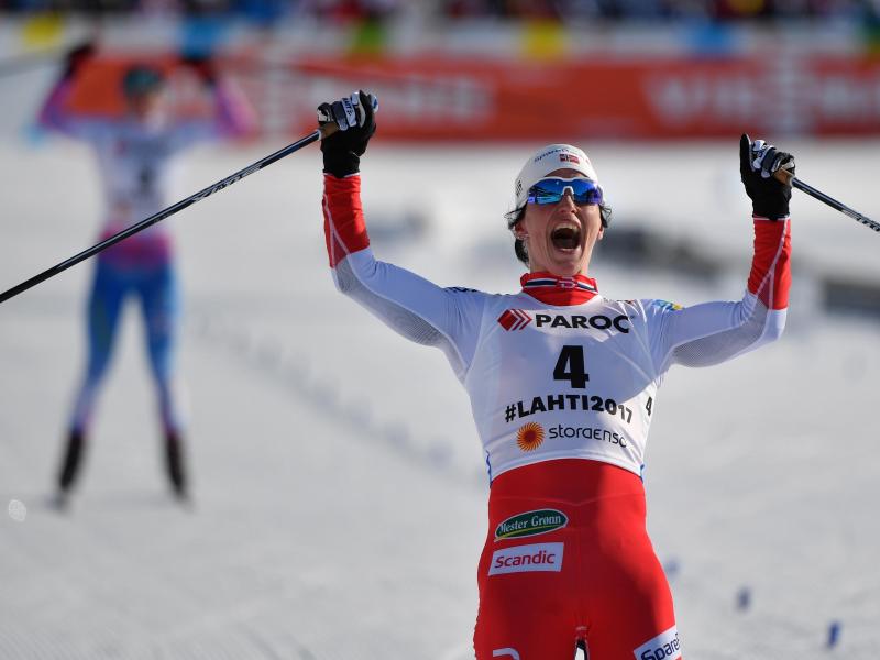 Bjørgen krönt sich zur Rekord-Weltmeisterin