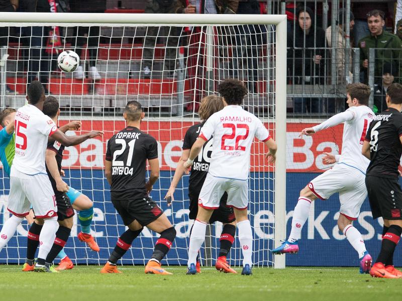 Rückschlag für Bayer Leverkusen gegen Mainz 05