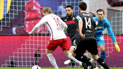 3:1-Sieg in Richtung Champions League: Leipzig schlägt Köln