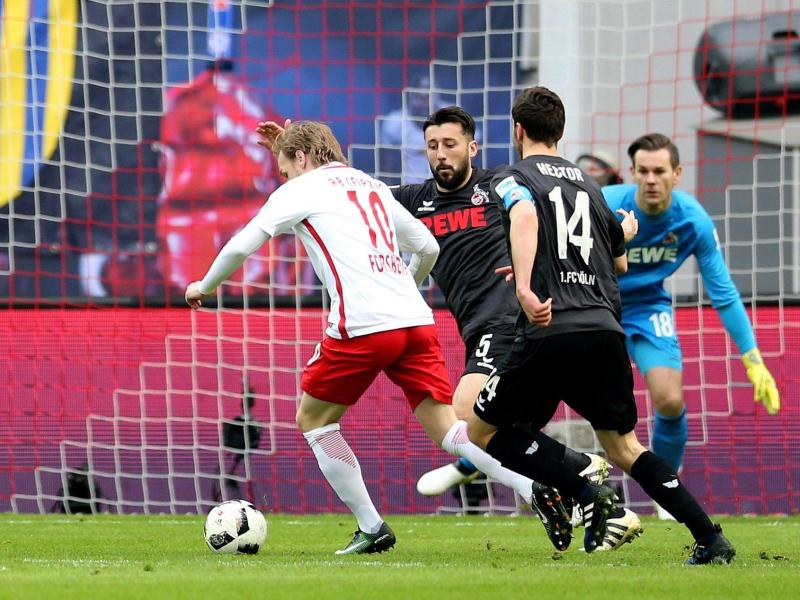 3:1-Sieg in Richtung Champions League: Leipzig schlägt Köln