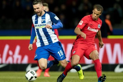 Hertha gewinnt Verfolger-Duell gegen Frankfurt 2:0